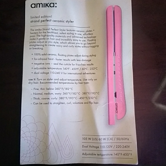 NIP amika Strand Perfect Ceramic Styler - Picture 7 of 8